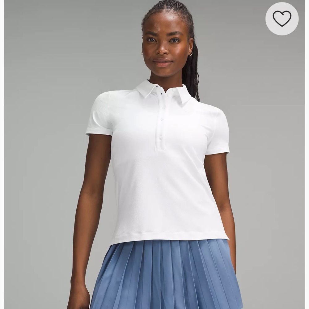 lululemon quick dry short sleeve polo shirt